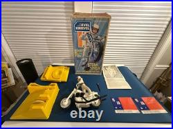 1973 Evel Knievel Stunt Cycle With BOX. FIGURE. INSTRUCTIONS. VINTAGE