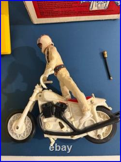 1973 Evel Knievel Stunt Cycle With BOX. FIGURE. INSTRUCTIONS. VINTAGE