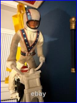 1973 Evel Knievel Stunt Cycle With BOX. FIGURE. INSTRUCTIONS. VINTAGE