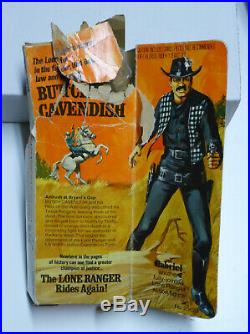 1973 Gabriel THE LONE RANGER BUTCH CAVENDISH Action Figure Sealed in Bag w Box