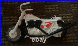 1973 IDEAL Toys EVEL KNIEVEL STUNT CYCLE w Action Figure + Original BOX