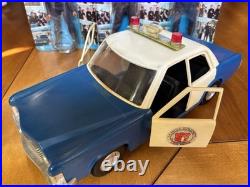 1973 LJN THE ROOKIES TV SHOW POLICE CAR CRUISER MOC 3 Mint On Card Figures