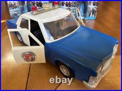1973 LJN THE ROOKIES TV SHOW POLICE CAR CRUISER MOC 3 Mint On Card Figures