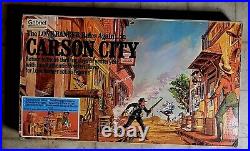 1973 The Lone Ranger Rides Again Carson City Old West Playset Complete Vintage
