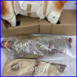 1973 Vintage Gabriel's Lone Ranger Tonto & Horse Scout Figures Unused in Box