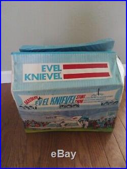 1974 Evel Knievel Stunt Stadium By Ideal ToysWITH FIGURE AND CYCLE