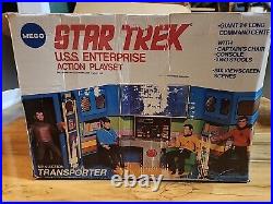 1974 Star Trek U. S. S. Enterprise Action Playset, With 4 Action Figures