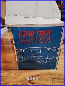 1974 Star Trek U. S. S. Enterprise Action Playset, With 4 Action Figures