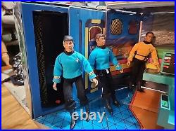 1974 Star Trek U. S. S. Enterprise Action Playset, With 4 Action Figures