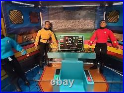 1974 Star Trek U. S. S. Enterprise Action Playset, With 4 Action Figures