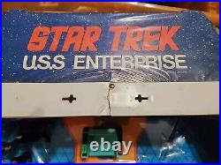 1974 Star Trek U. S. S. Enterprise Action Playset, With 4 Action Figures