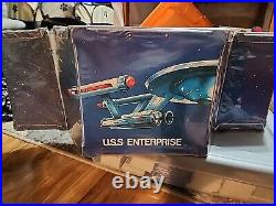 1974 Star Trek U. S. S. Enterprise Action Playset, With 4 Action Figures