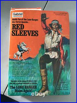 1974 Vintage Original Lone Ranger Red Sleeves Action Figure Gabriel Toys