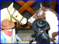 1975 Marx Johnny West Adventure Action Figure Horse Store Display