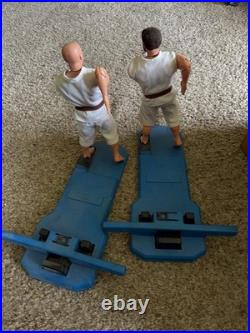 1975 Rare Vintage Working KAR-A-A-ATE Men Karate Action Fighting Game