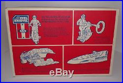 1976 Ideal Toy EVEL KNIEVEL SUPER JET CYCLE with FIGURE New & Factory Sealed