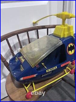 1977 Batman Vintage Helicopter Rare Find In The Box not complete