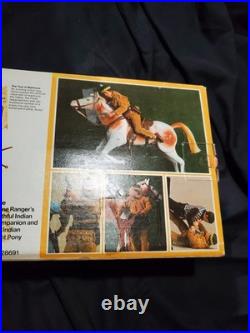 1977 Gabriel Lone Ranger Tonto & Horse Scout Figures withBox NEW IN OPEN BOX