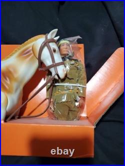 1977 Gabriel Lone Ranger Tonto & Horse Scout Figures withBox NEW IN OPEN BOX
