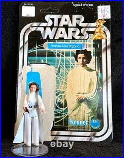1977 Princess Leia. Vintage Cape & Card Back Complete. Vtg Kenner Star Wars