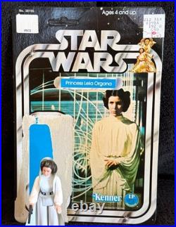 1977 Princess Leia. Vintage Cape & Card Back Complete. Vtg Kenner Star Wars