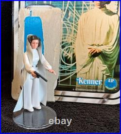 1977 Princess Leia. Vintage Cape & Card Back Complete. Vtg Kenner Star Wars
