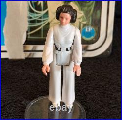 1977 Princess Leia. Vintage Cape & Card Back Complete. Vtg Kenner Star Wars