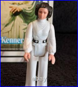 1977 Princess Leia. Vintage Cape & Card Back Complete. Vtg Kenner Star Wars 1977 Princess Leia. Vintage Cape & Card Back Complete. Vtg Kenner Star Wars