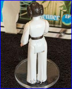 1977 Princess Leia. Vintage Cape & Card Back Complete. Vtg Kenner Star Wars