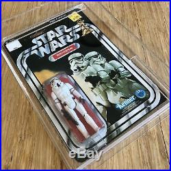 1977 Star Wars Original Stormtrooper 12 Back Vintage Figure MOC MIP Kenner Toy