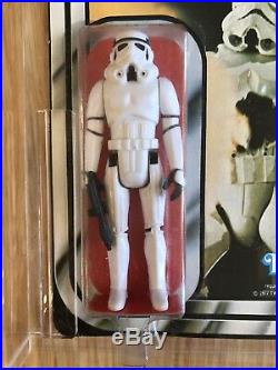 1977 Star Wars Original Stormtrooper 12 Back Vintage Figure MOC MIP Kenner Toy