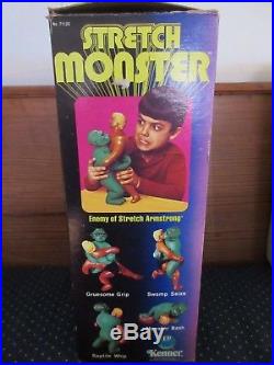 1977 Stretch Monster Figure by Kenner with Instructions and Box