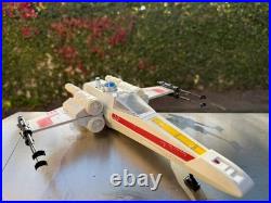 1978 Kenner Star Wars X-wing Fighter / Vintage / Complete / Working Very Clean