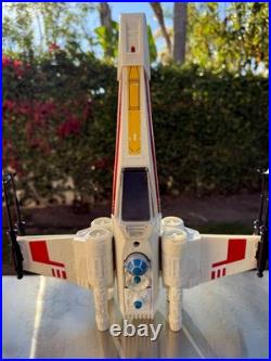 1978 Kenner Star Wars X-wing Fighter / Vintage / Complete / Working Very Clean