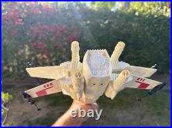 1978 Kenner Star Wars X-wing Fighter / Vintage / Complete / Working Very Clean