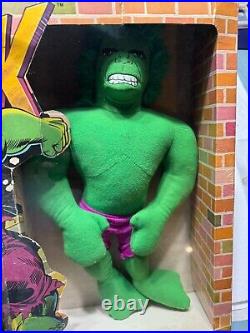 1978 Knickerbocker Incredible Hulk 16 Soft Poseable Action Figure Marvel
