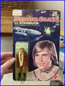 1978 vintage Lt. Starbuck Battlestar Galactica Mattel Action Figure. Brand new