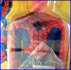 1979 AMAZING SPIDER-MAN Orig. MEGO 12 IN FIG. With WEB AND FLY AWAY ACTION MOC