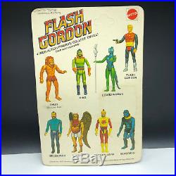 1979 Mattel Flash Gordon Action Figure Moc Vintage Toy Beastman Unpunched Blue