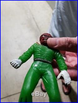 1979 Vintage Ben Cooper Red Skull Jiggler Figure With Tag Mint Rare Marvel