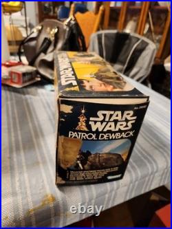 1979 Vintage Star Wars Patrol Dewback Boxed Complete Saddle Kenner FREESHIP