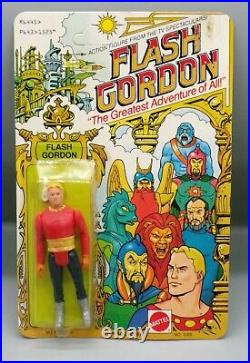 1979 original vintage Mattel FLASH GORDON action figure SEALED toy MOC Filmation