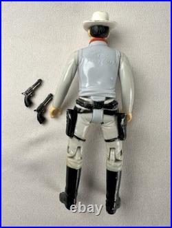 1980 Gabriel Legend of Lone Ranger Set Of 5 Figures, 3 Horses And Weapons