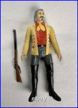 1980 Gabriel Legend of Lone Ranger Set Of 5 Figures, 3 Horses And Weapons