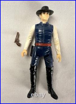 1980 Gabriel Legend of Lone Ranger Set Of 5 Figures, 3 Horses And Weapons