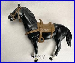 1980 Gabriel Legend of Lone Ranger Set Of 5 Figures, 3 Horses And Weapons