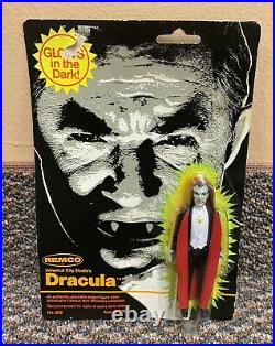 1980 Remco DRACULA Glow In The Dark Vintage Universal Monsters Toy Figure MOC