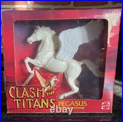 1980 vintage Mattel CLASH OF THE TITANS (horse) PEGASUS Toy COMPLETE with Box