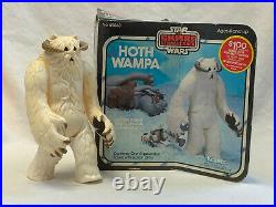 1981 Vtg Star Wars The Empire Strikes Back HOTH WAMPA Plastic Figure in Box Toy