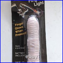 1982 ET Finger Light 5 vintage original rubber Knickerbocker E. T. New